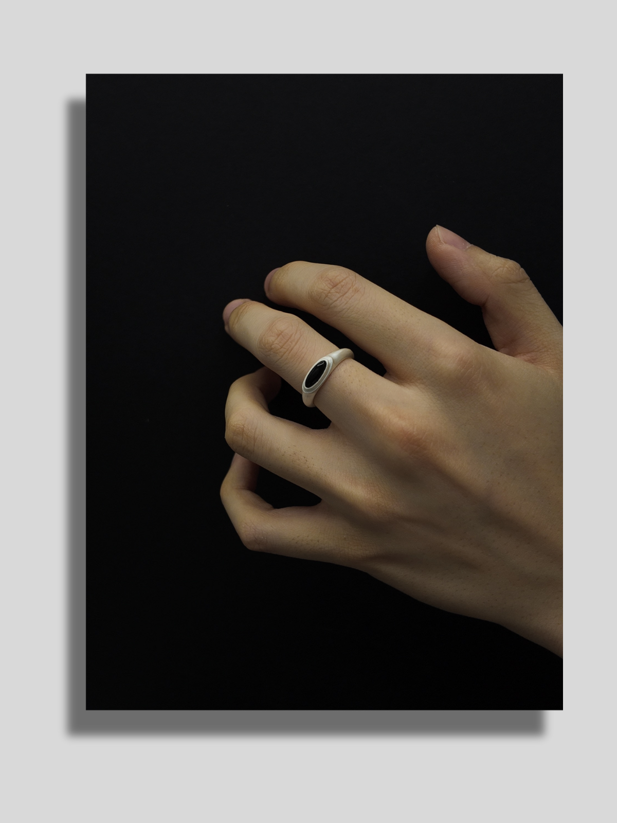 ByWang Noir Onyx Ring