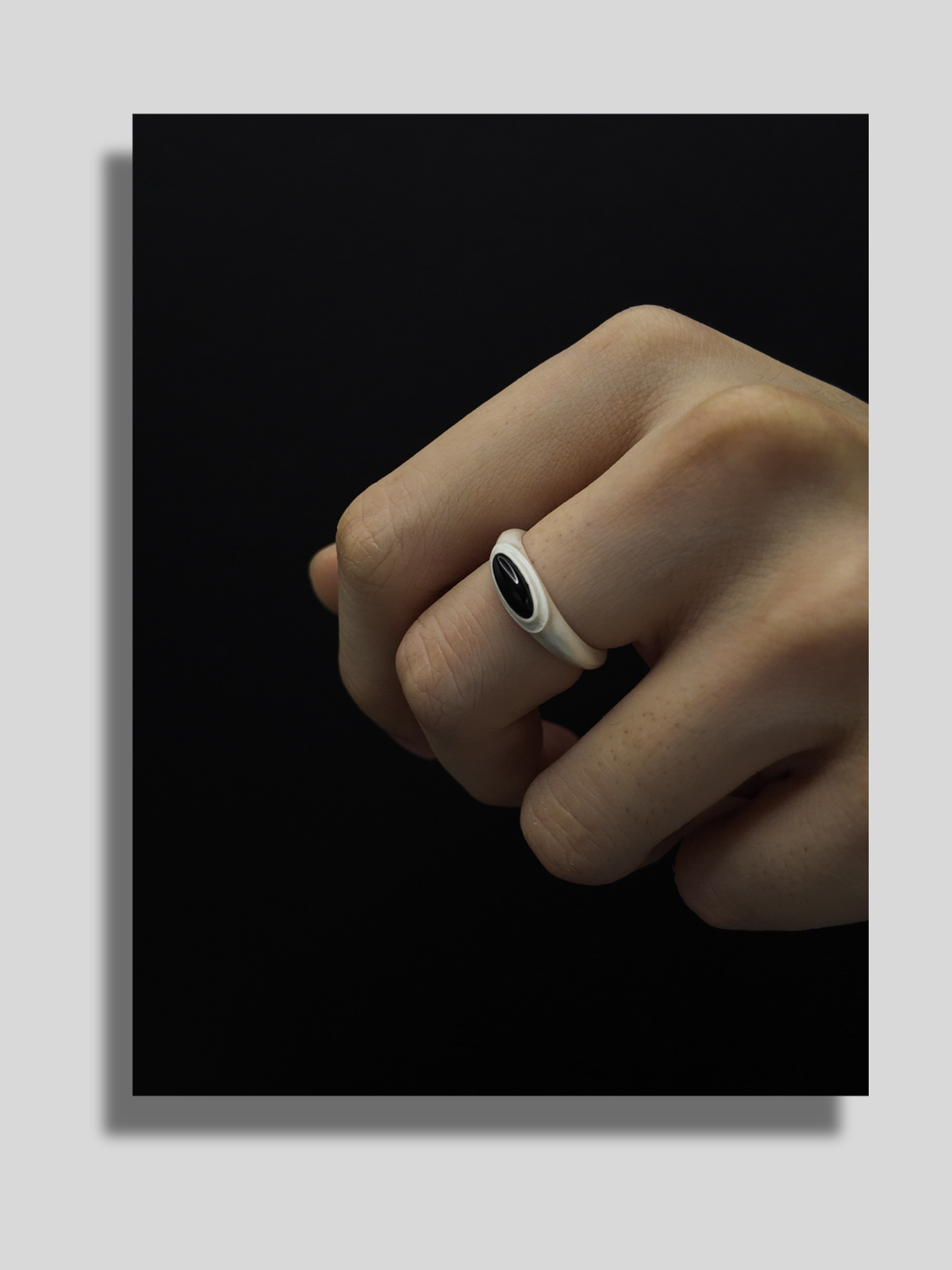 ByWang Noir Onyx Ring