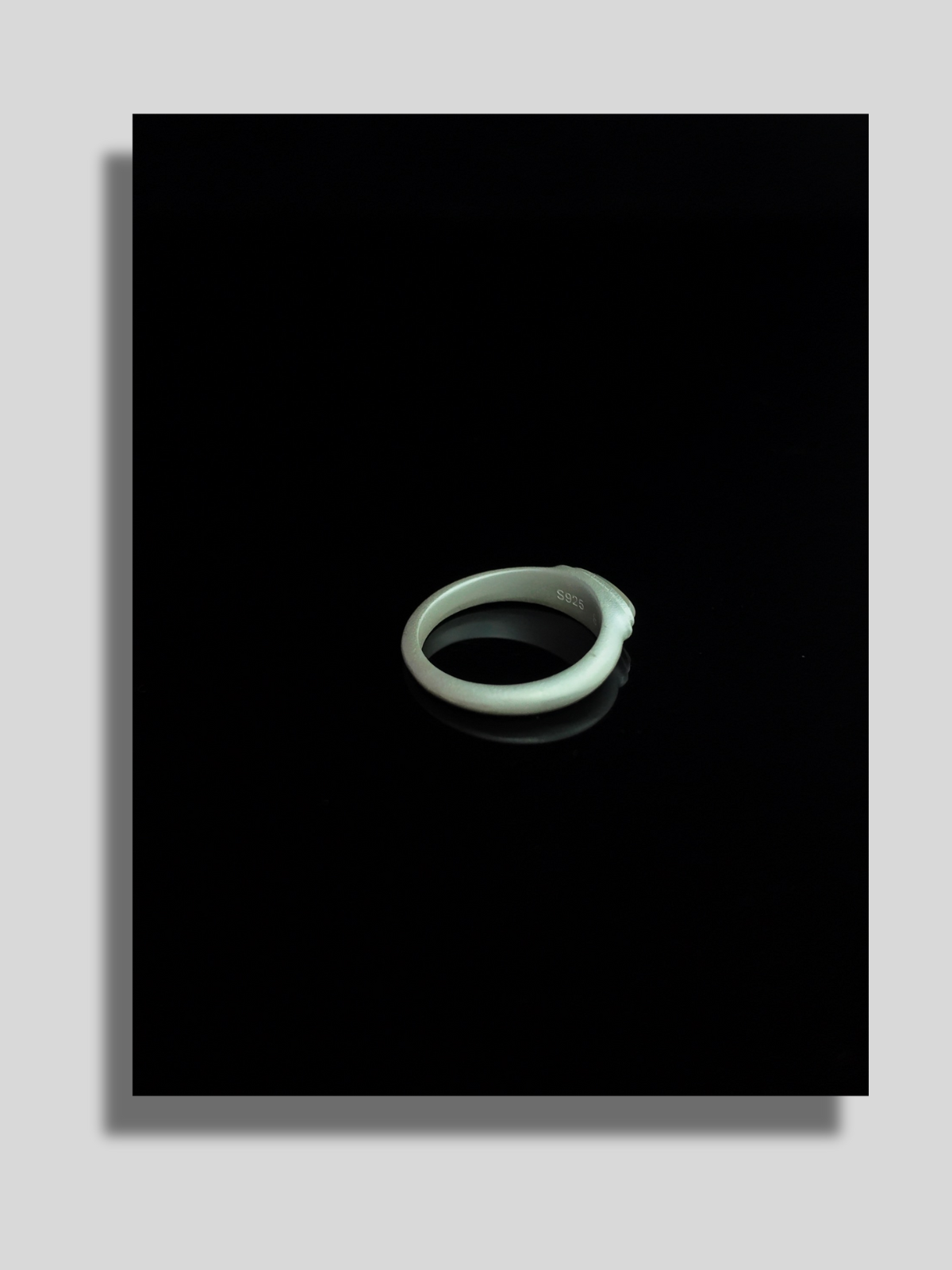 ByWang Celestial White Onyx Ring